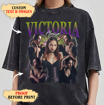 Personalized Halloween Comfort Colors T-Shirt – Bold Retro Style