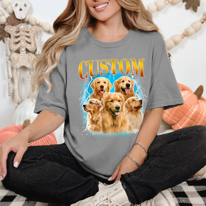 Custom Dog Portrait Shirt – Shirt with Pet’s Face