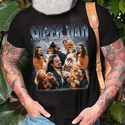 Personalized Grill Master Shirt – Custom Photo Dad Tee