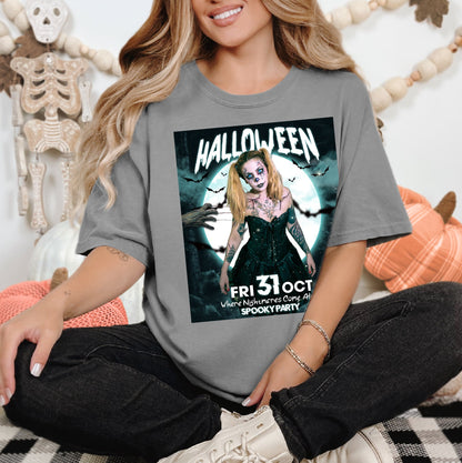 Spooky Party Halloween Shirt – Comfort Colors Graphic Tee